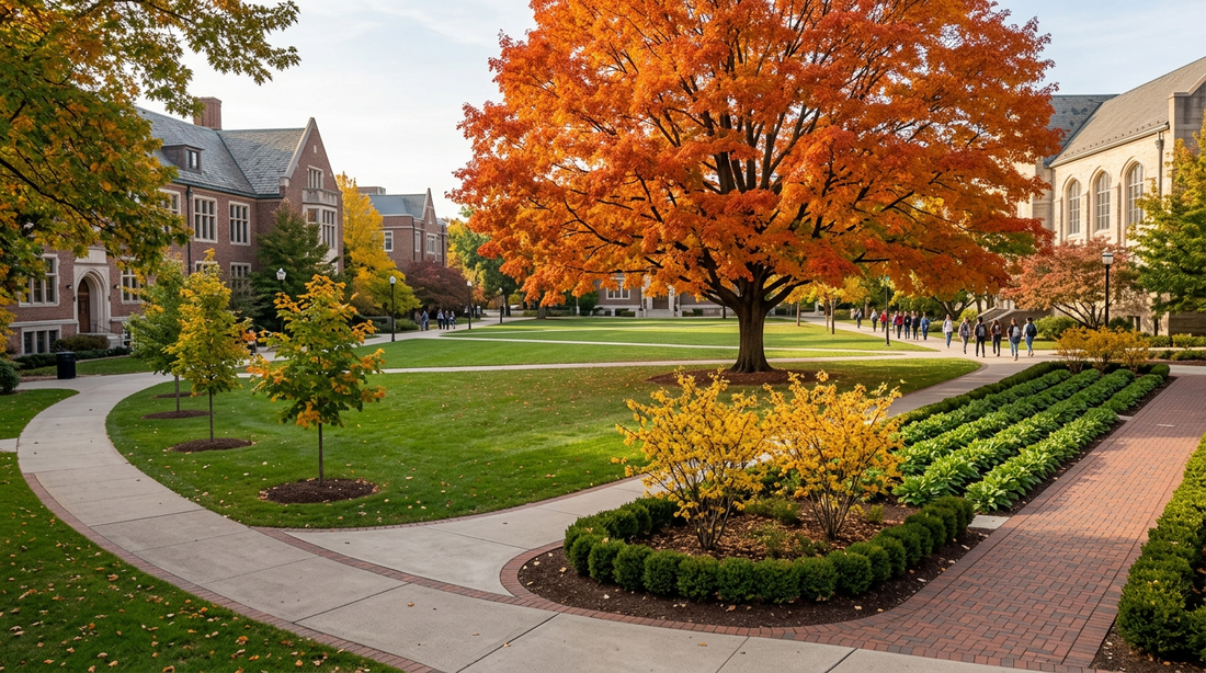 Essential Fall Tree Mix for Campus Landscapes 2026