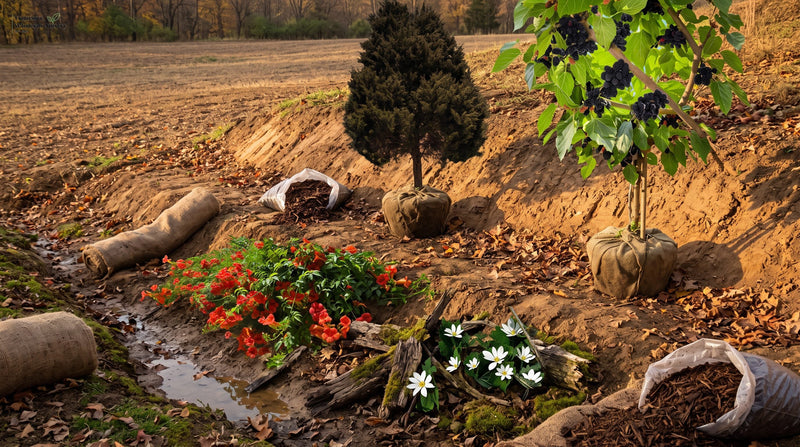 Best Trees for Erosion Control: Fall Slope Planting